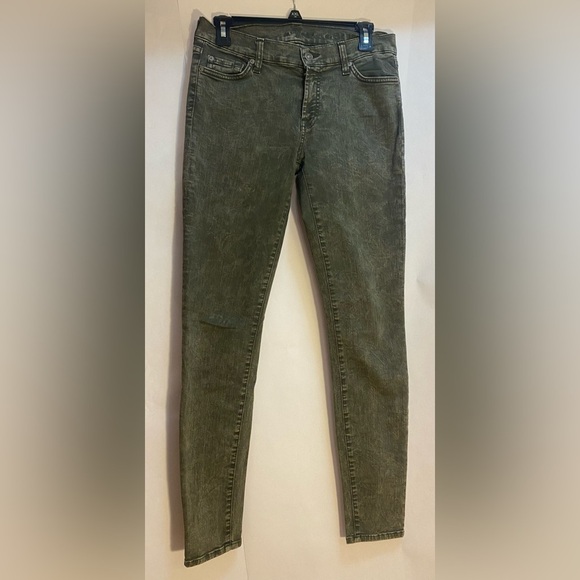 7 For All Mankind Skinny Jeans Size 29 - Picture 2 of 8